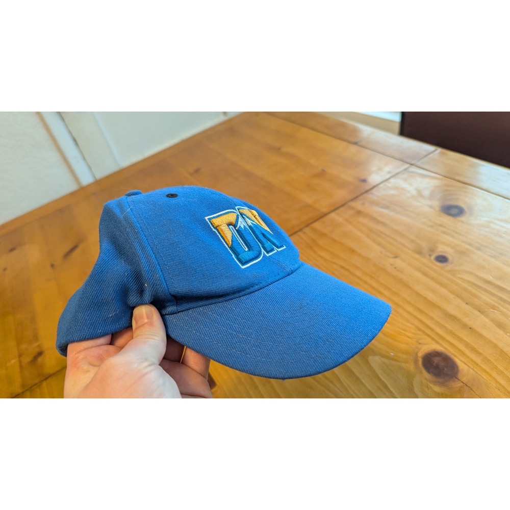 Denver‎ Nuggets Vintage NBA Strapback Hat Blue Mountain Logo One Size